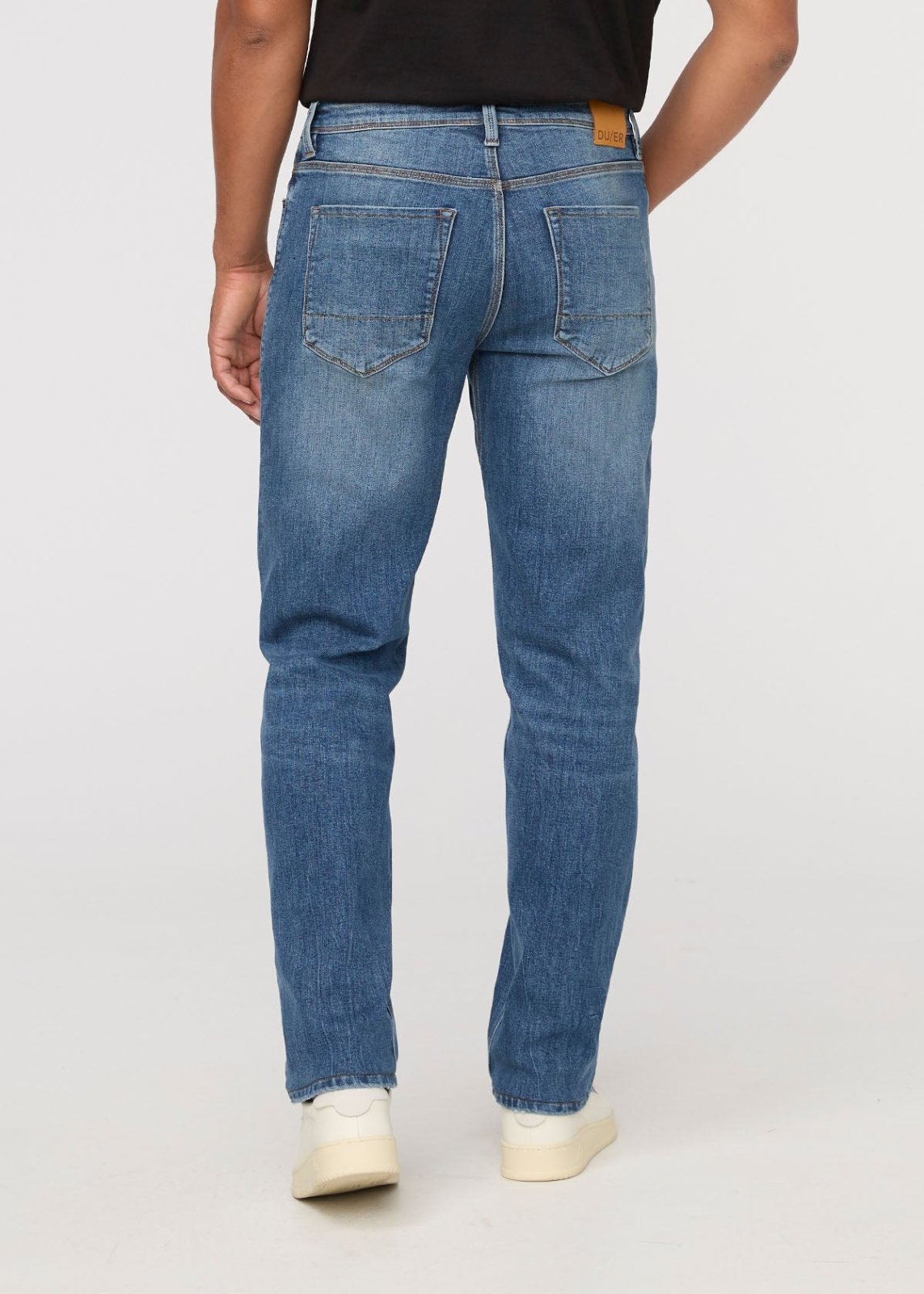 Performance Denim+ Relaxed Straight - Dust Storm Indigo