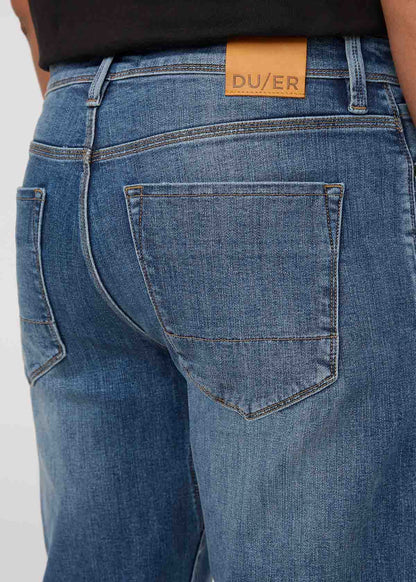 Performance Denim+ Relaxed Straight - Dust Storm Indigo
