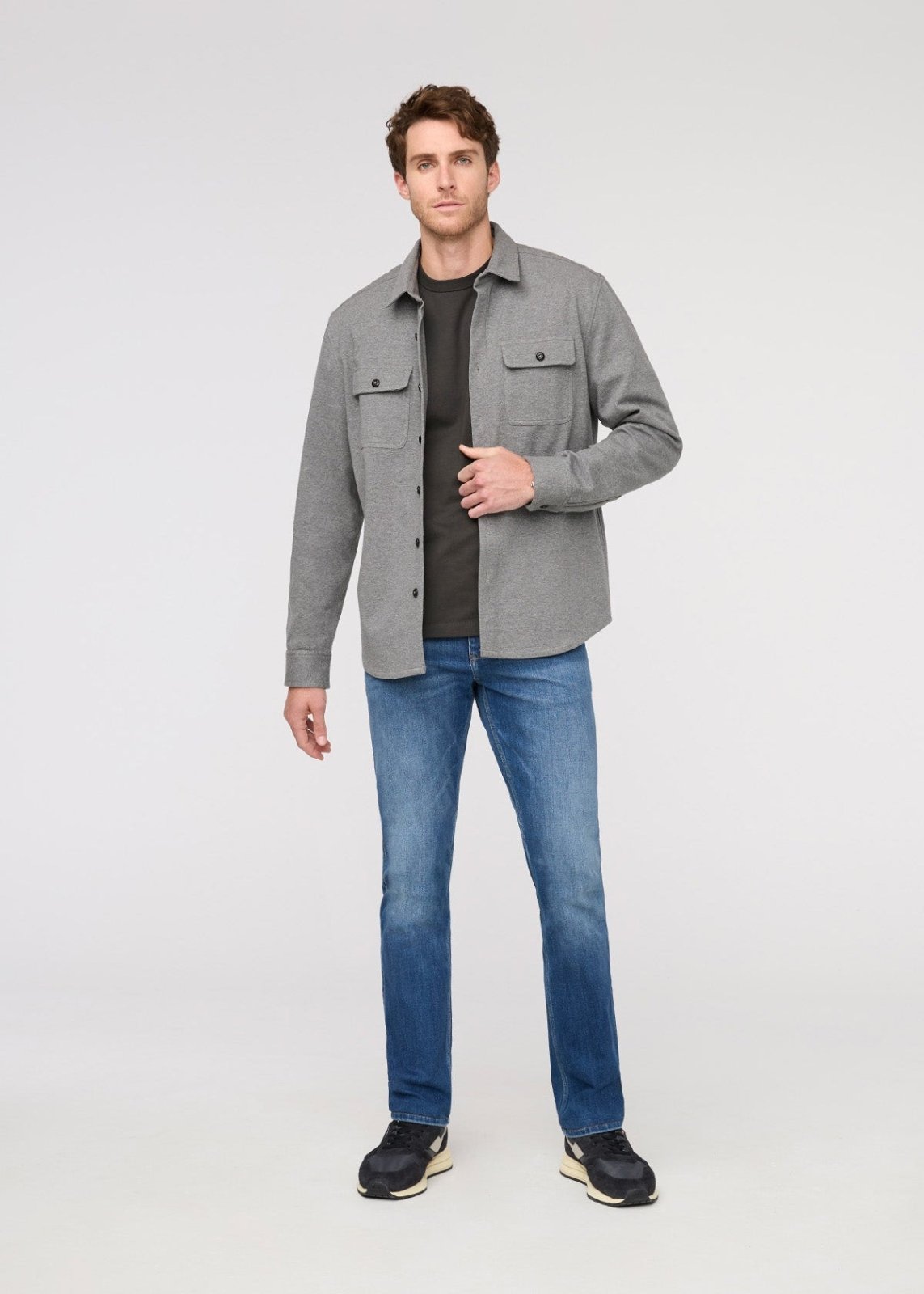 Performance Denim+ Slim Straight - Alpine Indigo