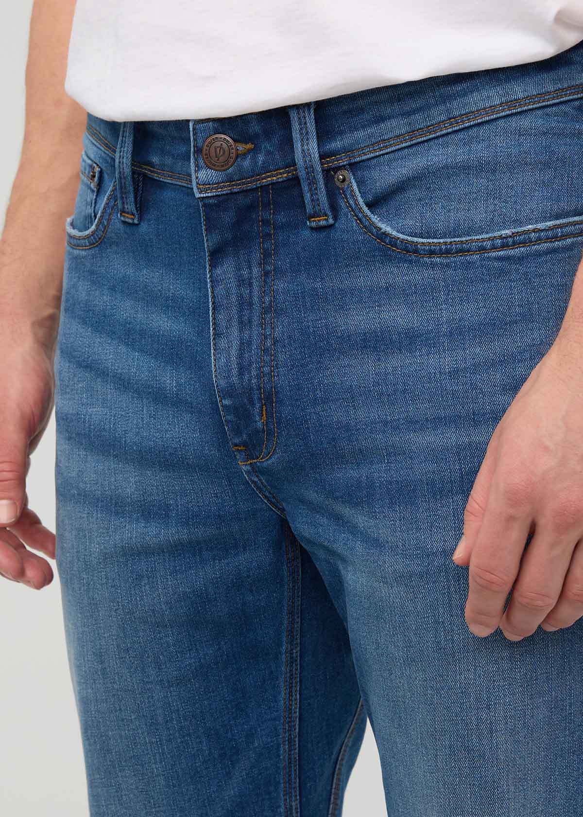 Performance Denim+ Straight - Alpine Indigo