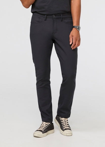 NuStretch Relaxed Taper 5 Pocket - Black