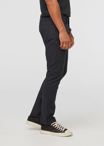 NuStretch Relaxed Taper 5 Pocket - Black