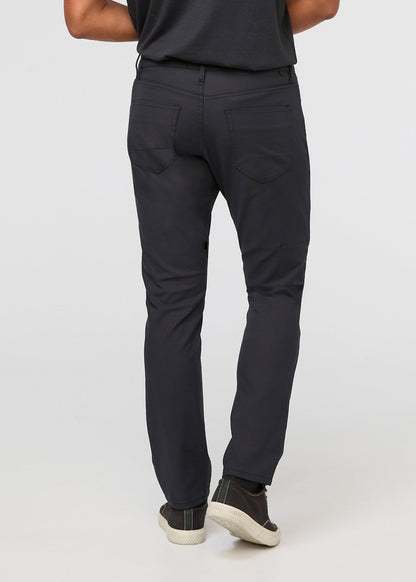 NuStretch Relaxed Taper 5 Pocket - Black