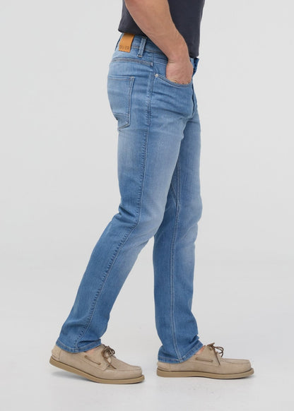 Performance Denim Slim Straight - Blueridge