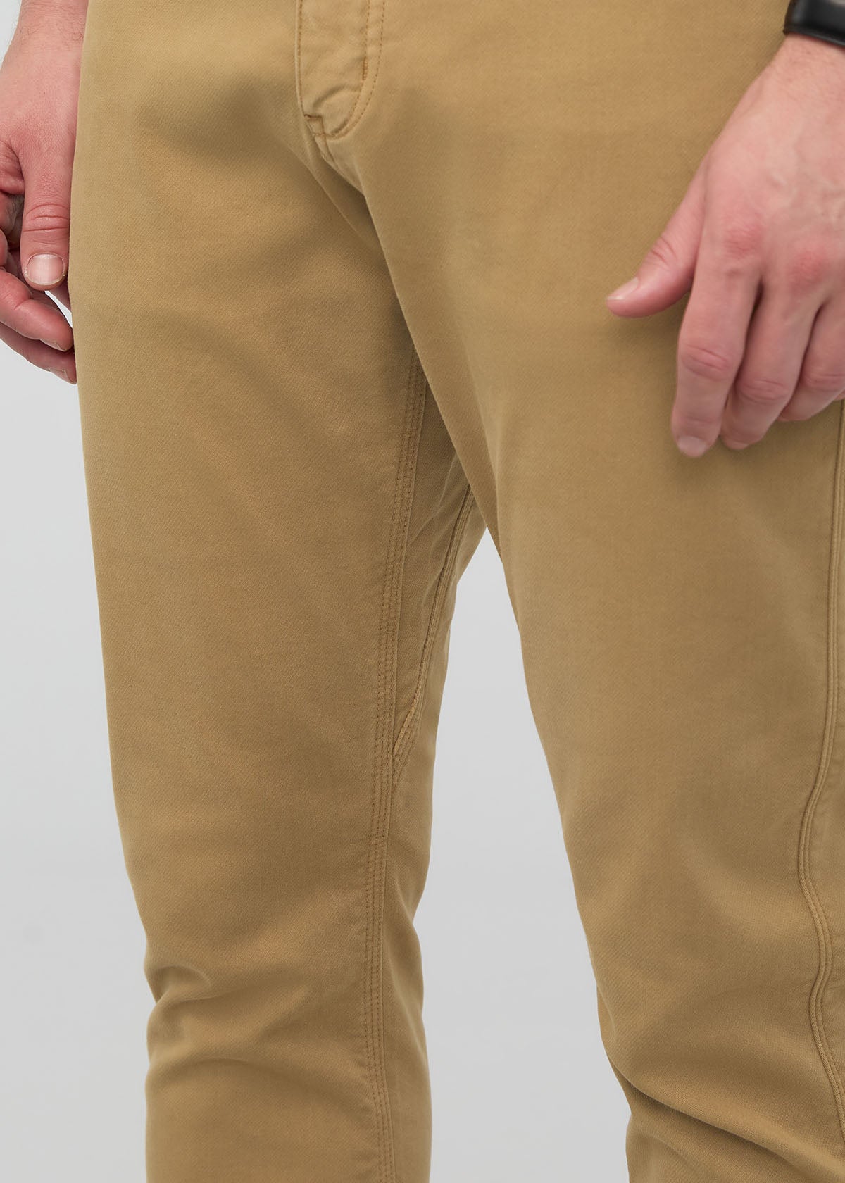 No Sweat Relaxed Taper - Camel