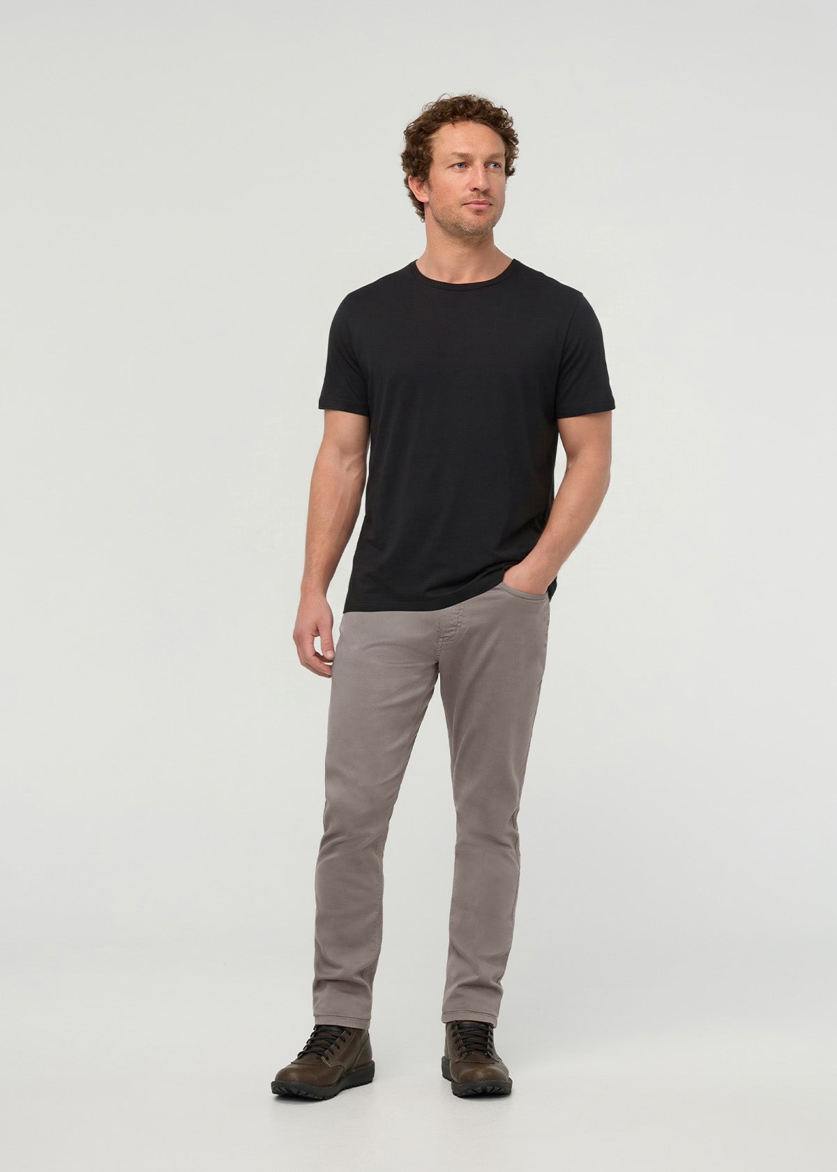 No Sweat Relaxed Taper - Stone