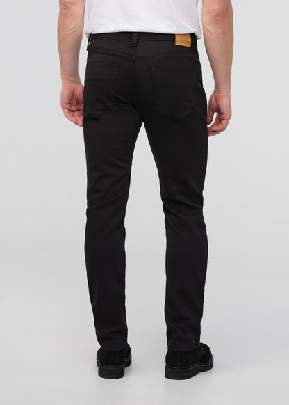 No Sweat Slim Straight - Black