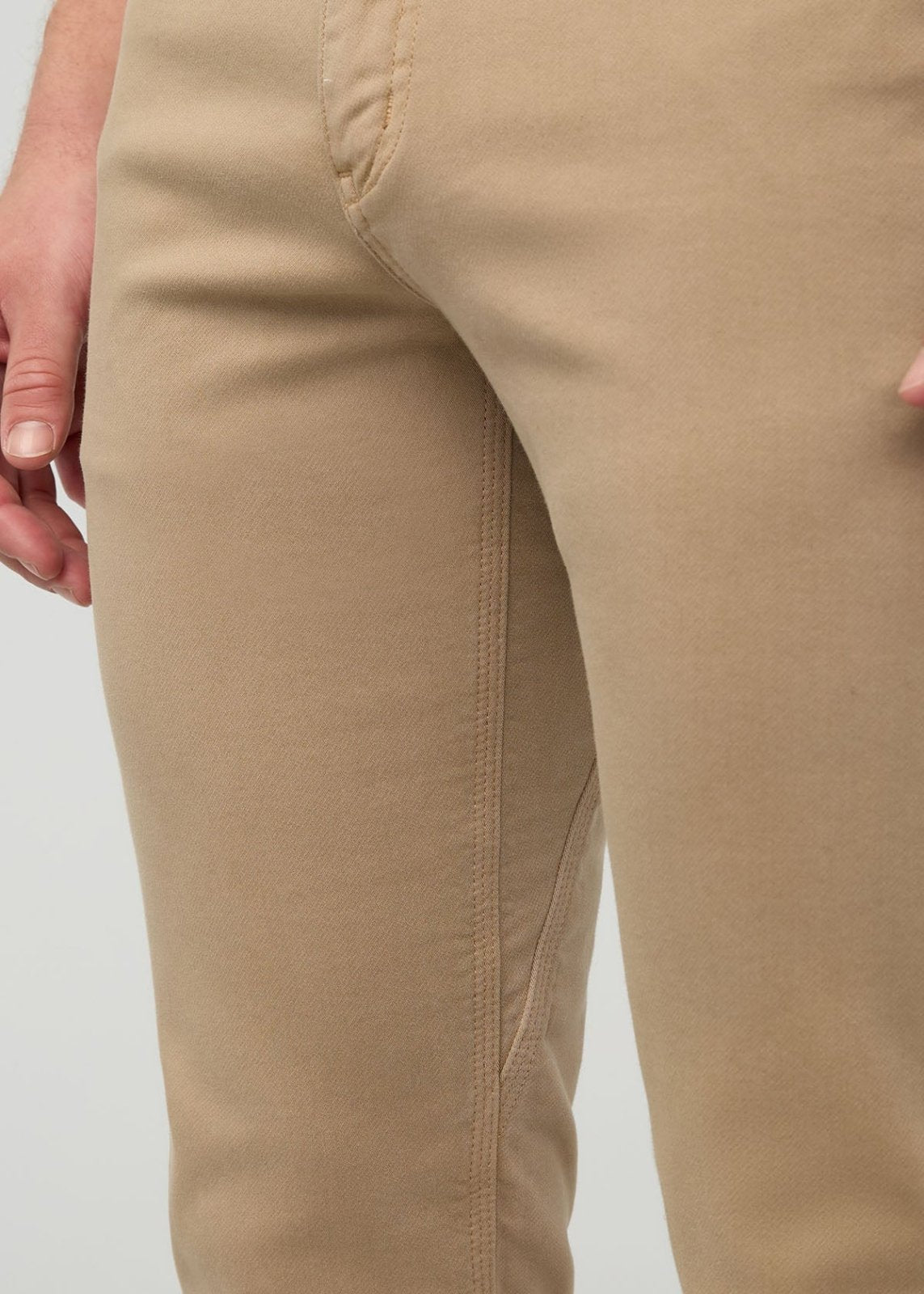 No Sweat Slim Straight - Desert Khaki