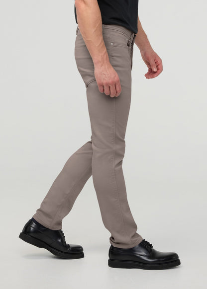 No Sweat Slim Straight - Stone
