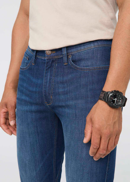 Performance Denim Lite Slim Straight - Worn In Indigo