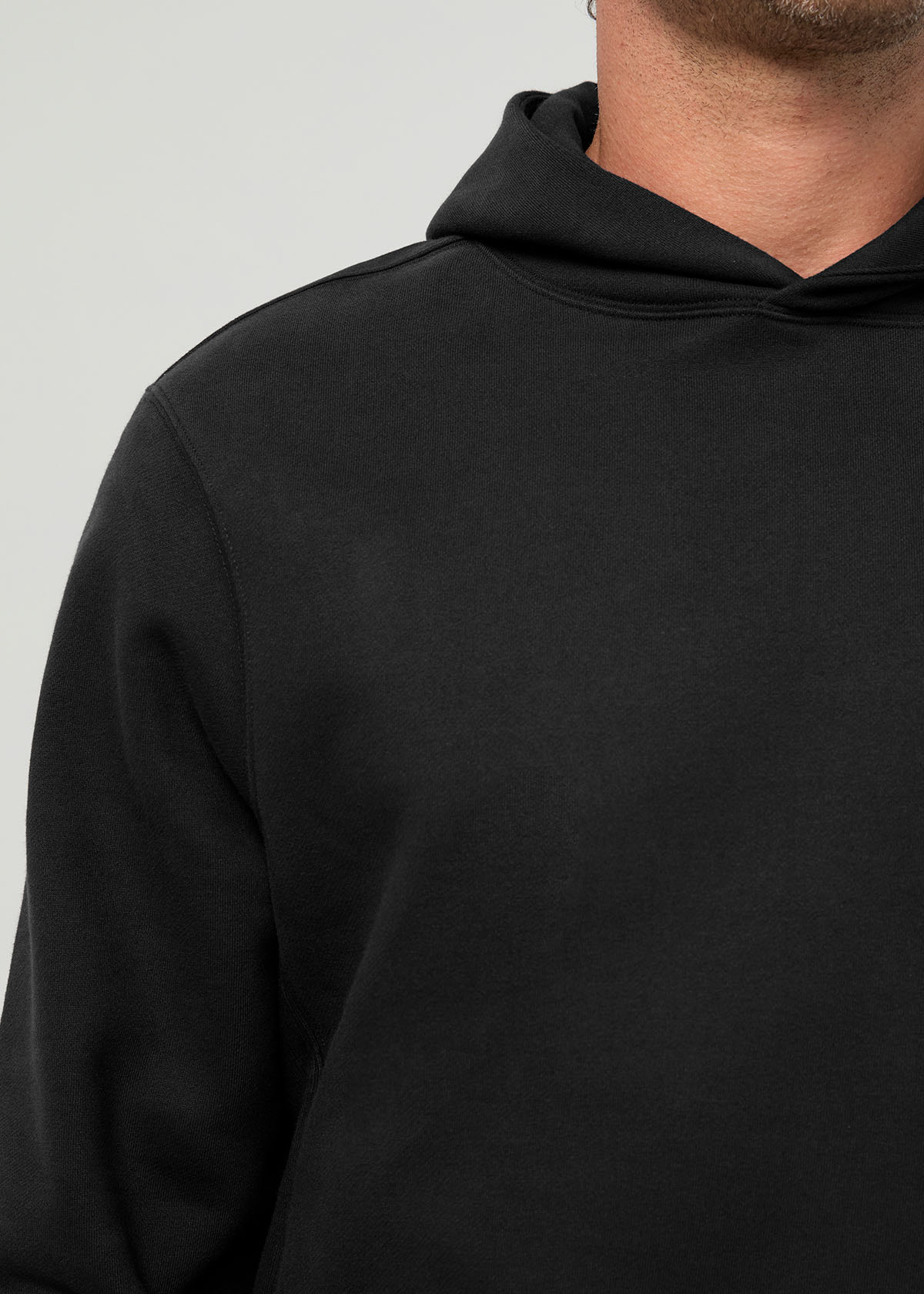 DuraSoft Fleece Motion Hoodie - Black