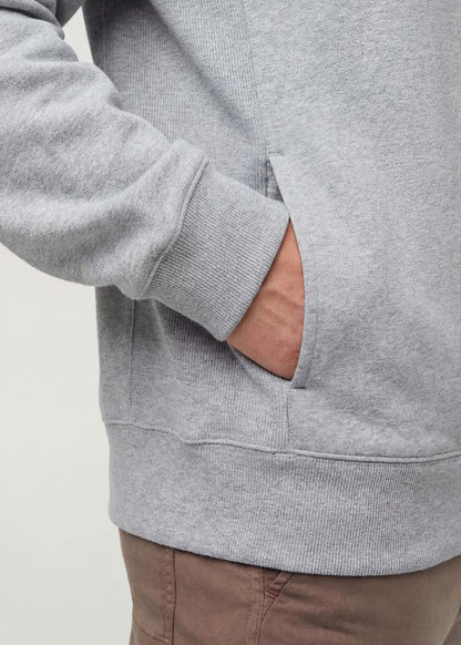 DuraSoft Fleece Motion Hoodie - Heather Grey