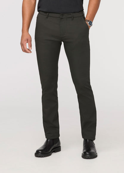 NuStretch Relaxed Taper Trouser - Evergreen