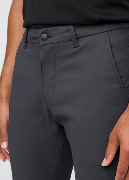 NuStretch Slim Straight Trouser - Charcoal
