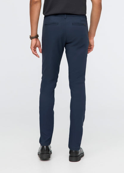NuStretch Slim Straight Trouser - Navy