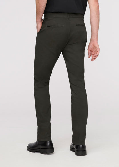 NuStretch Slim Straight Trouser - Evergreen