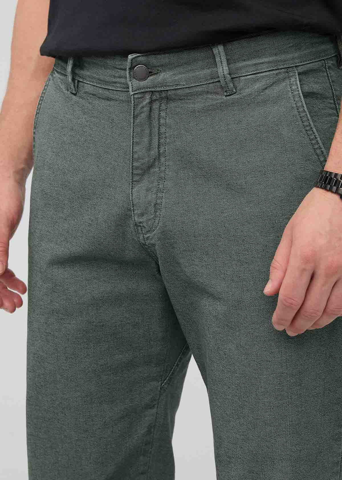Stretch Canvas Relaxed Straight Chino - Black Spruce