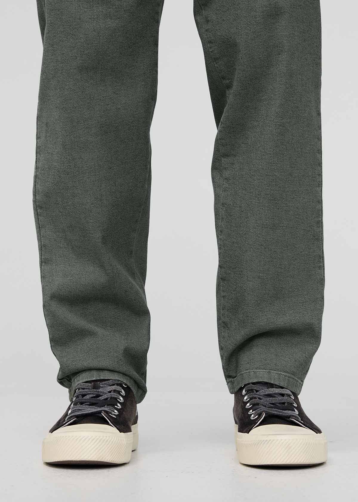 Stretch Canvas Relaxed Straight Chino - Black Spruce