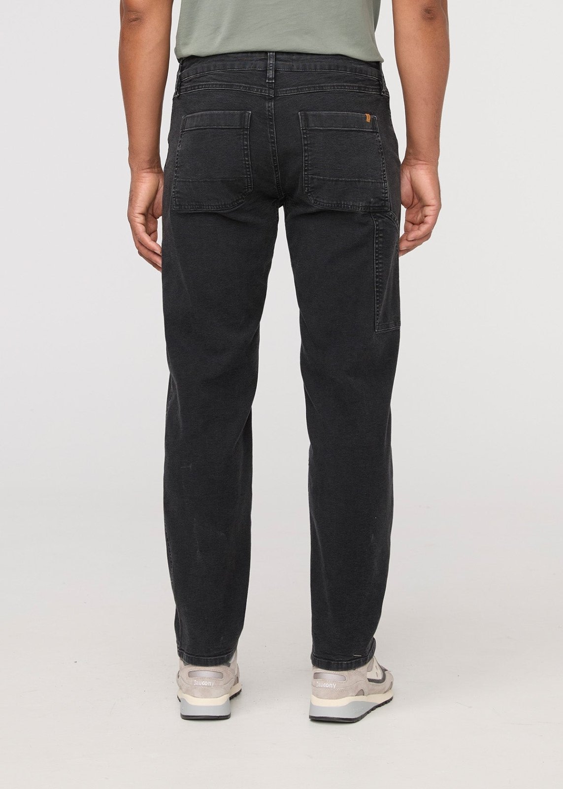 Stretch Canvas Utility Pant - Black