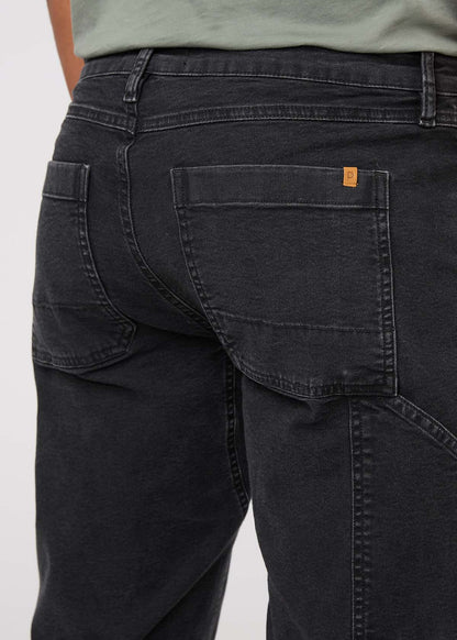 Stretch Canvas Utility Pant - Black