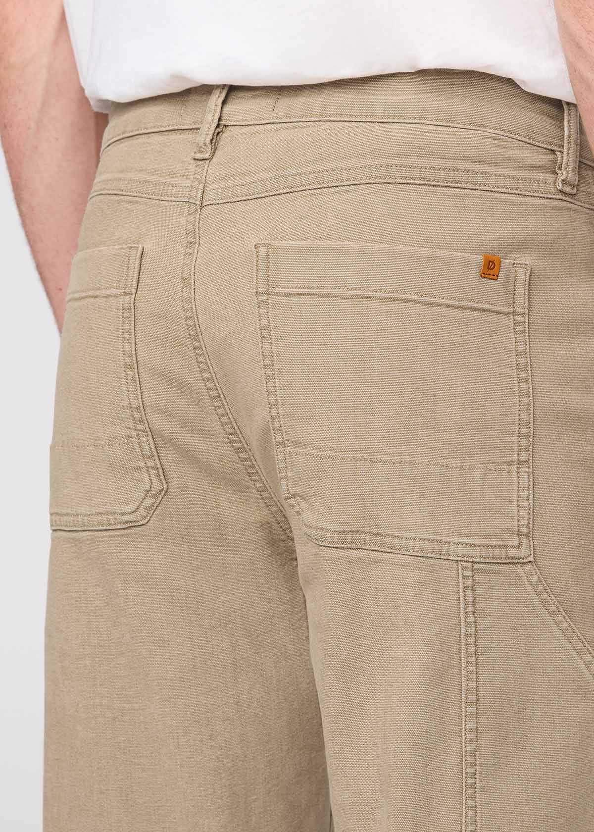 Stretch Canvas Utility Pant - Tan