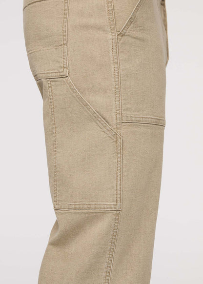 Stretch Canvas Utility Pant - Tan