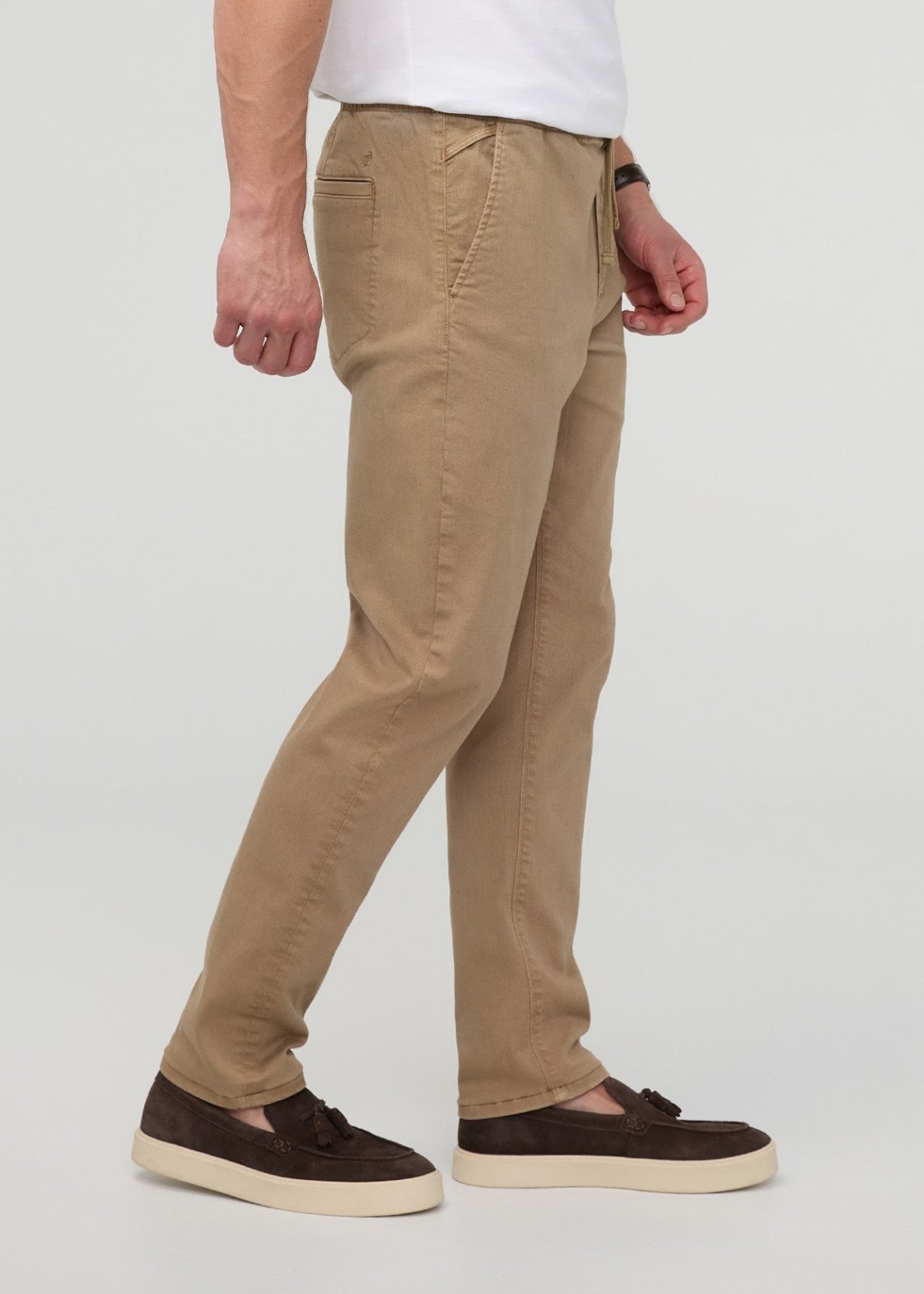 FlexTwill Relaxed Pull On Pant - Desert Khaki