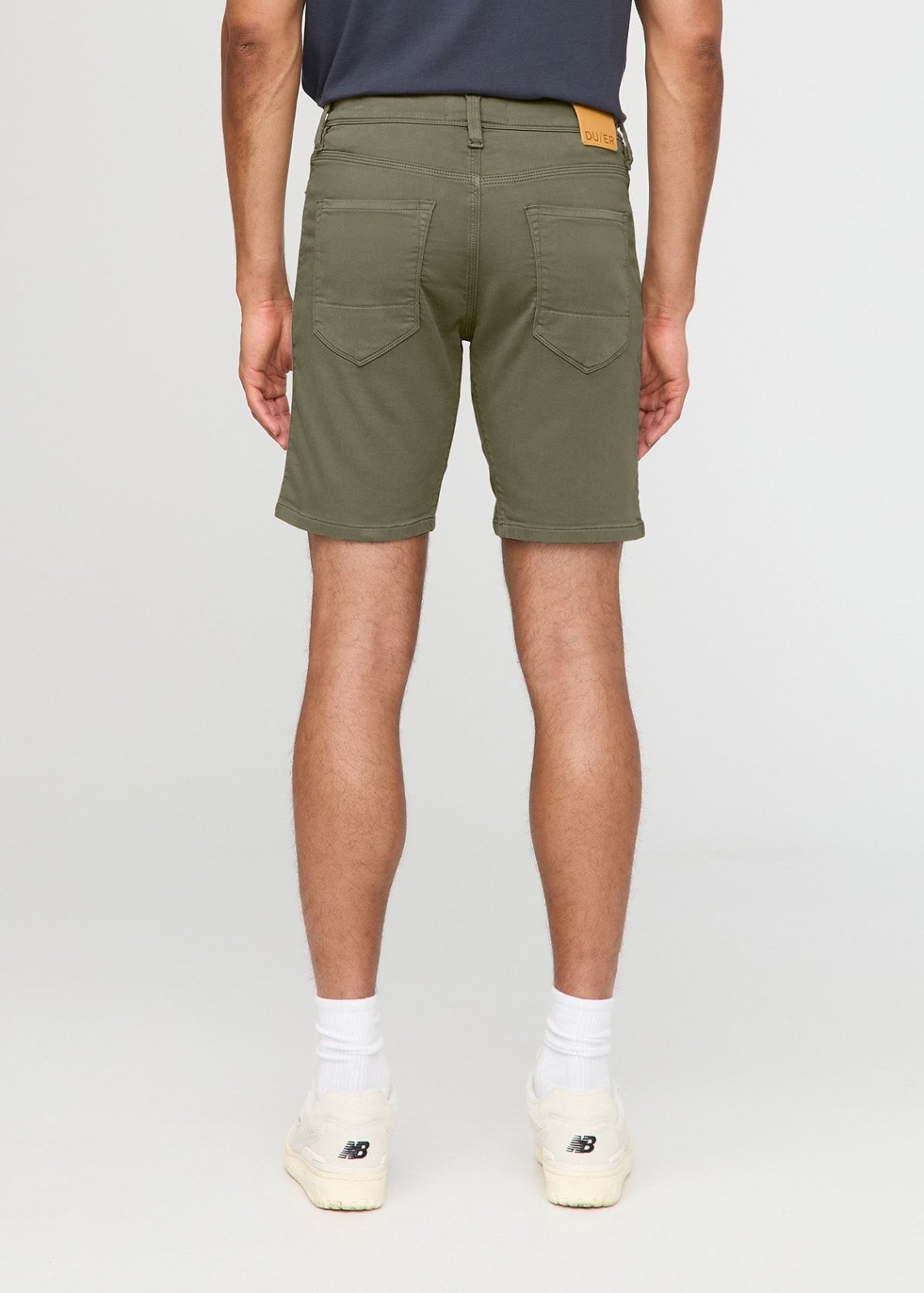 No Sweat Short Slim - Light Fern