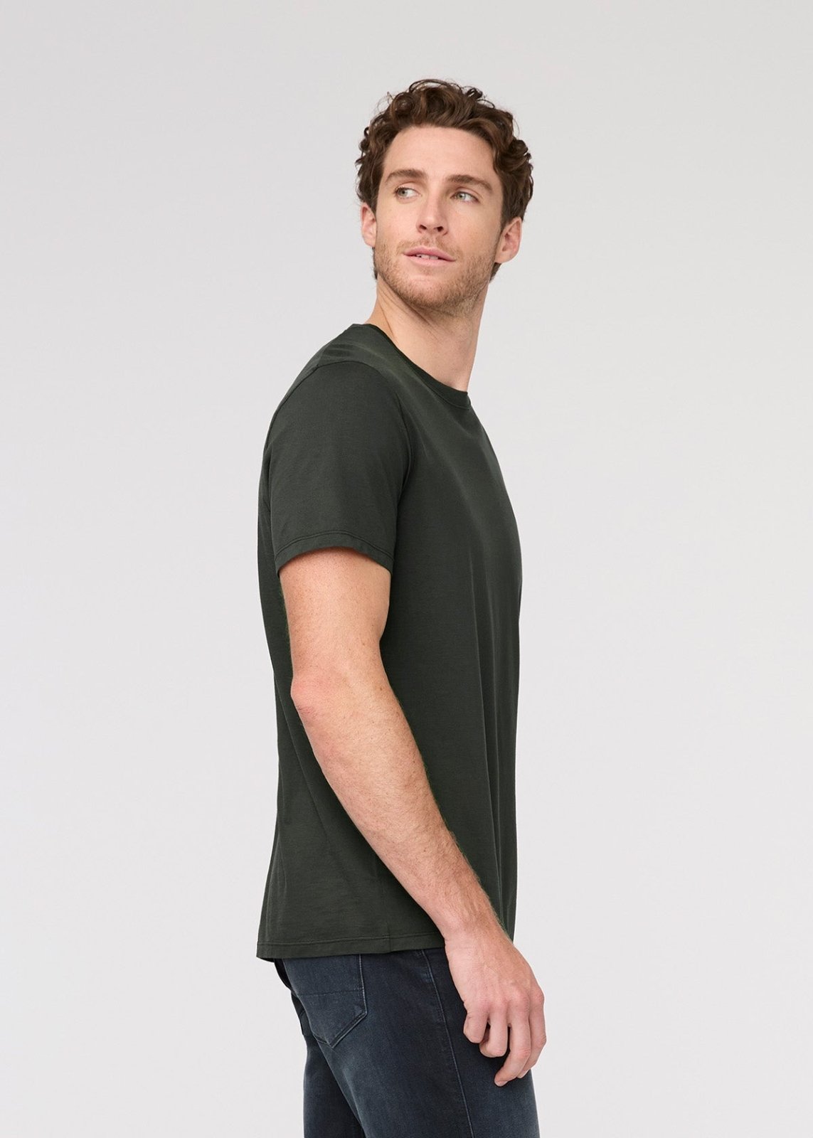 PurePima Only Tee - Evergreen