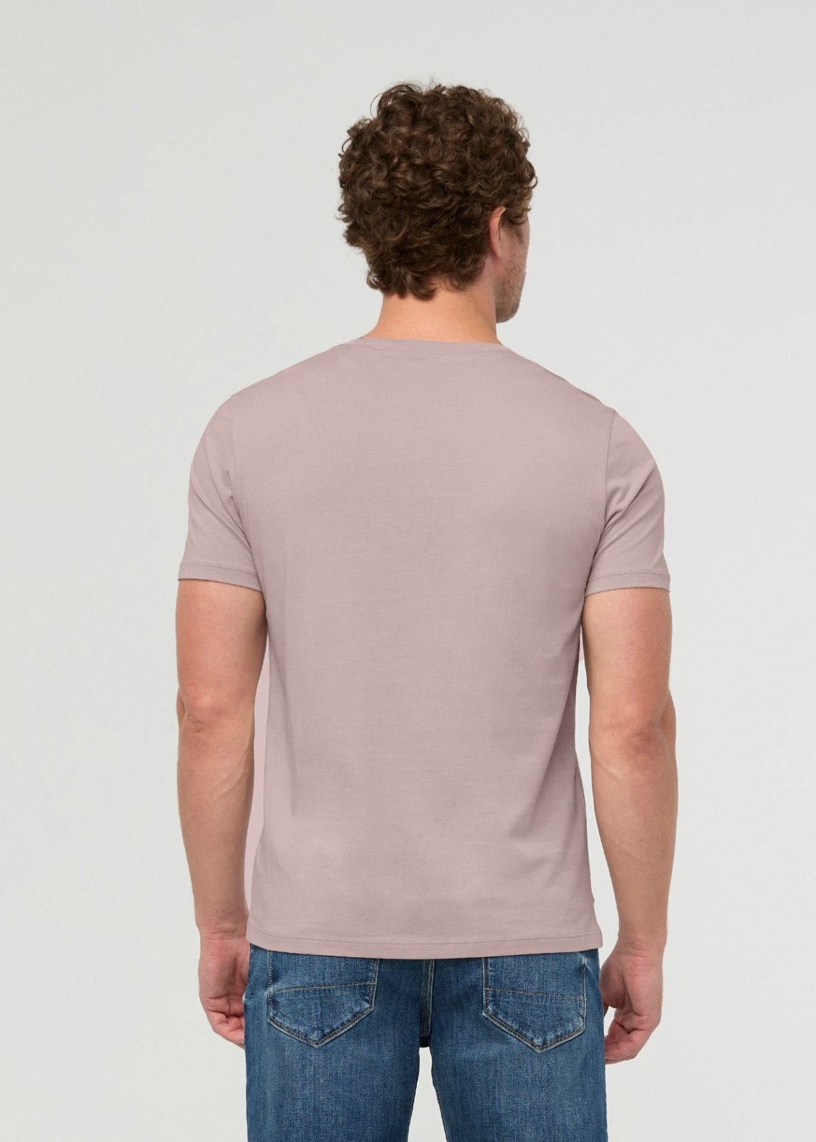 PurePima Only Tee - Hazy Mauve