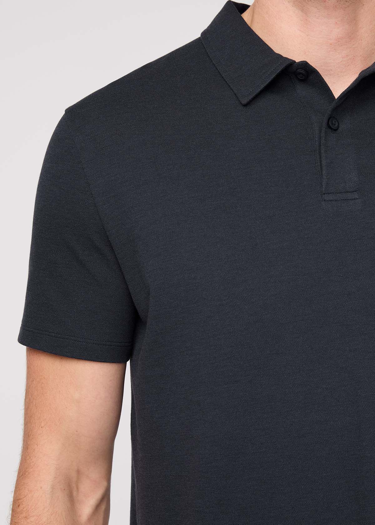 Air Flow Pique Polo - Navy