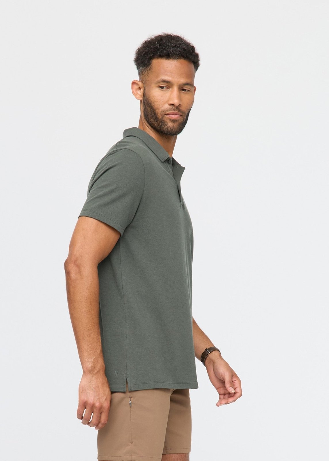 Air Flow Pique Polo - Thyme