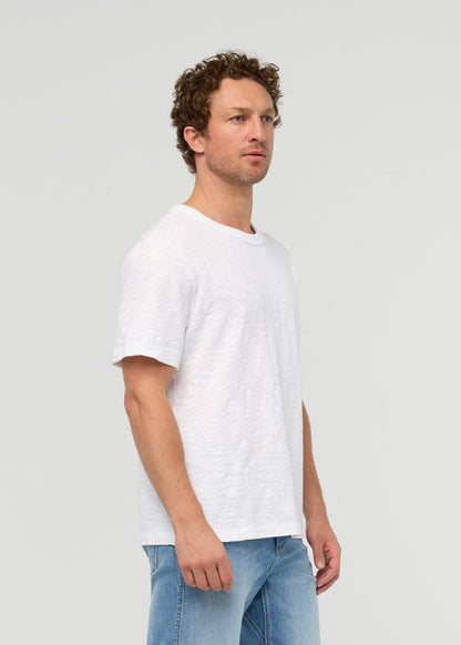 Midweight Slub Jersey Tee - White