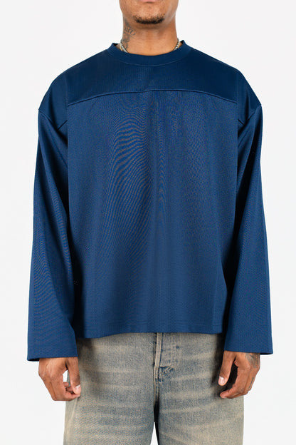 Long Sleeve Mesh Jersey