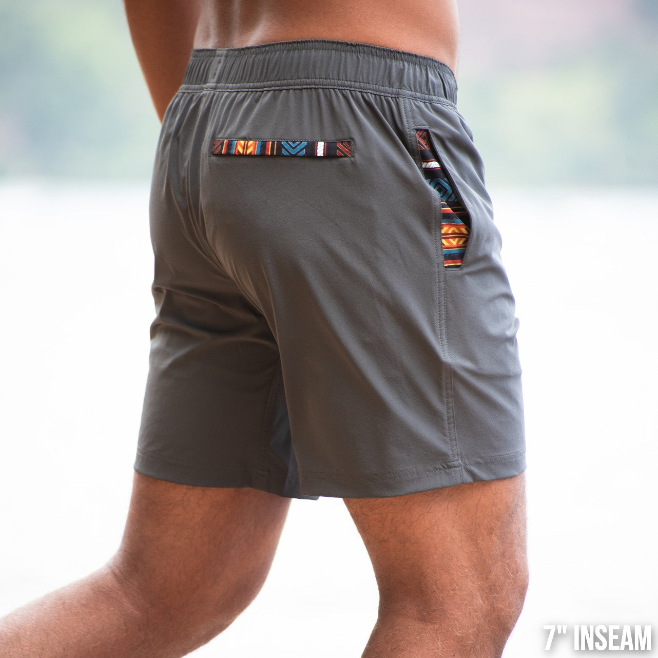 Nomad 3.0 Short (Hybrid) - Charcoal 5" & 7" - Linerless