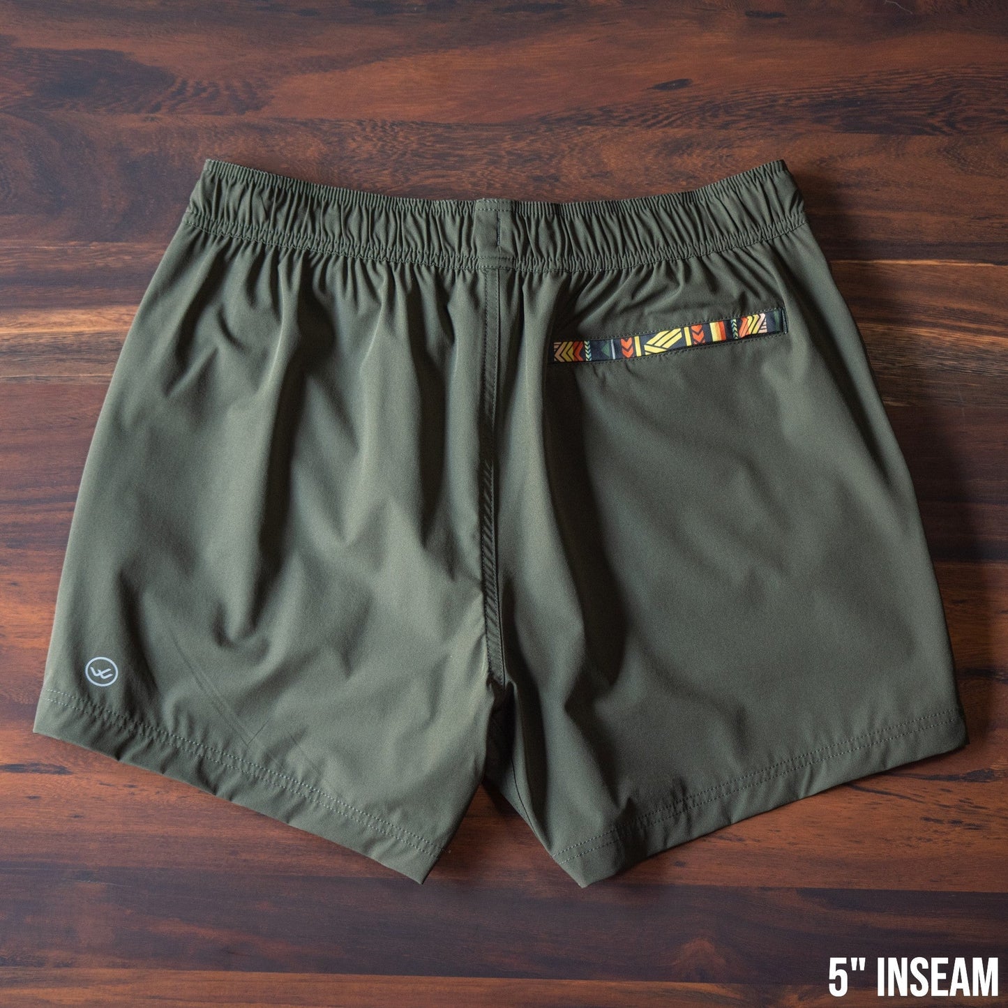 Nomad 3.0 Short (Hybrid) - Olive 5" & 7" - Linerless