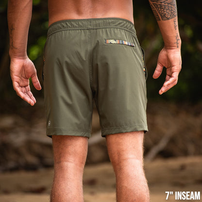 Nomad 3.0 Short (Hybrid) - Olive