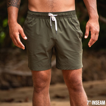Nomad 3.0 Short (Hybrid) - Olive