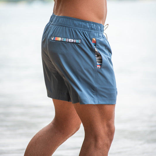 Nomad 3.0 Short (Hybrid) - Slate Blue