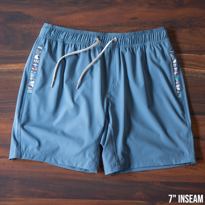 Nomad 3.0 Short (Hybrid) - Slate Blue