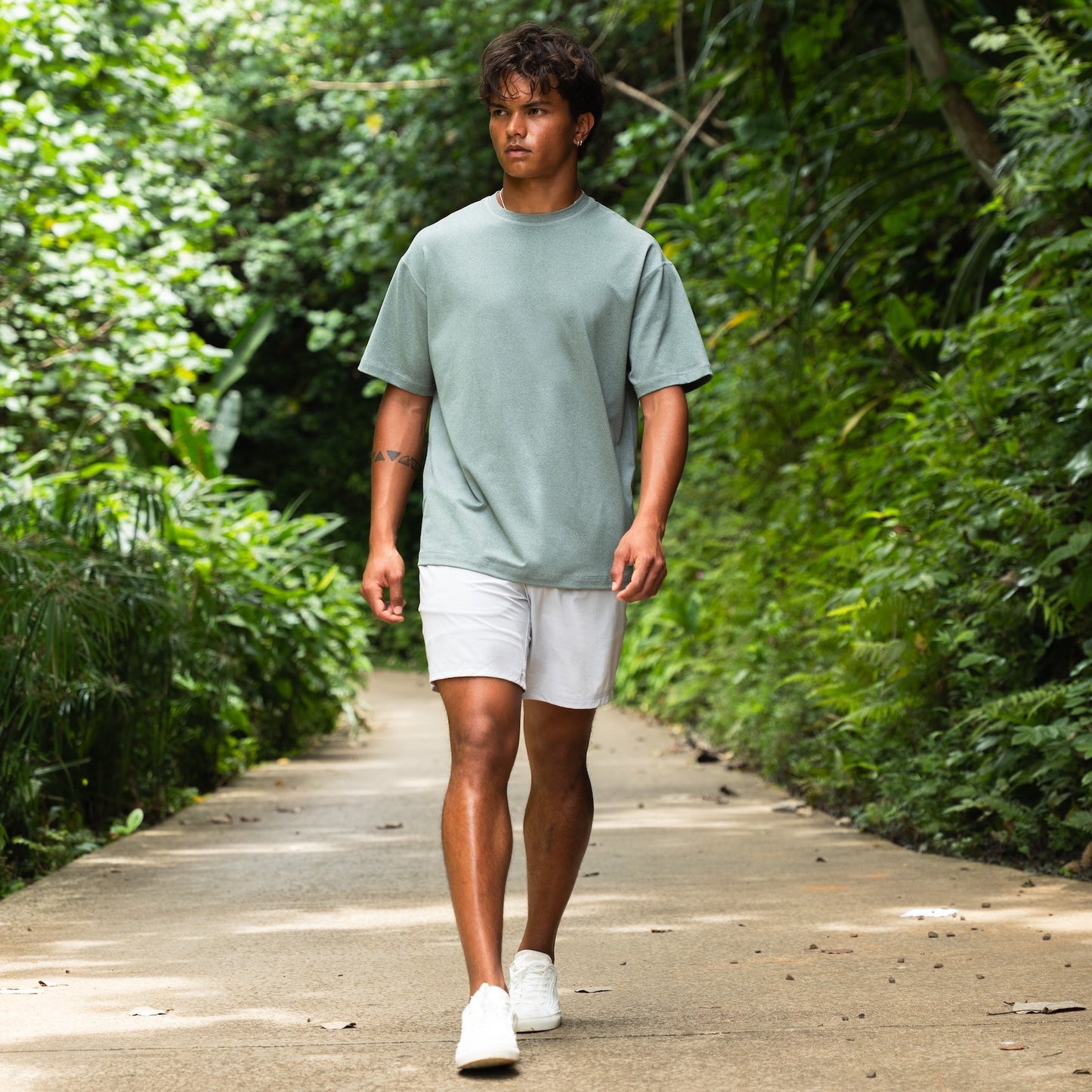 Orion Tee (Heavyweight) - Agave