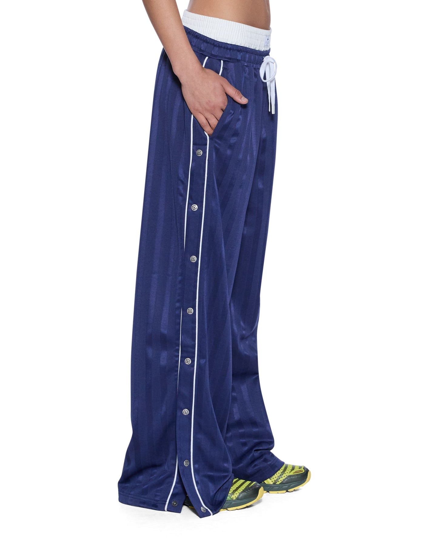 STACKED ORIGIN TRAKPANT NAVY