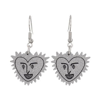 'Big Merv' Evil Face Earrings