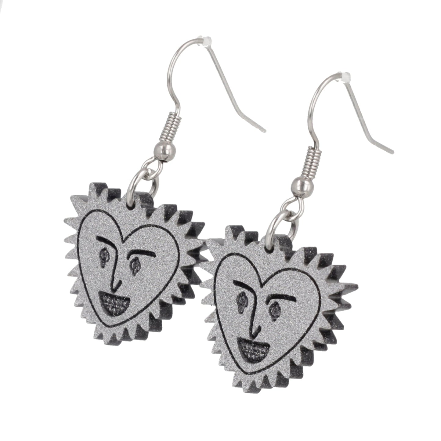 'Big Merv' Evil Face Earrings