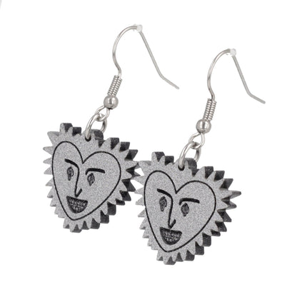 'Big Merv' Evil Face Earrings
