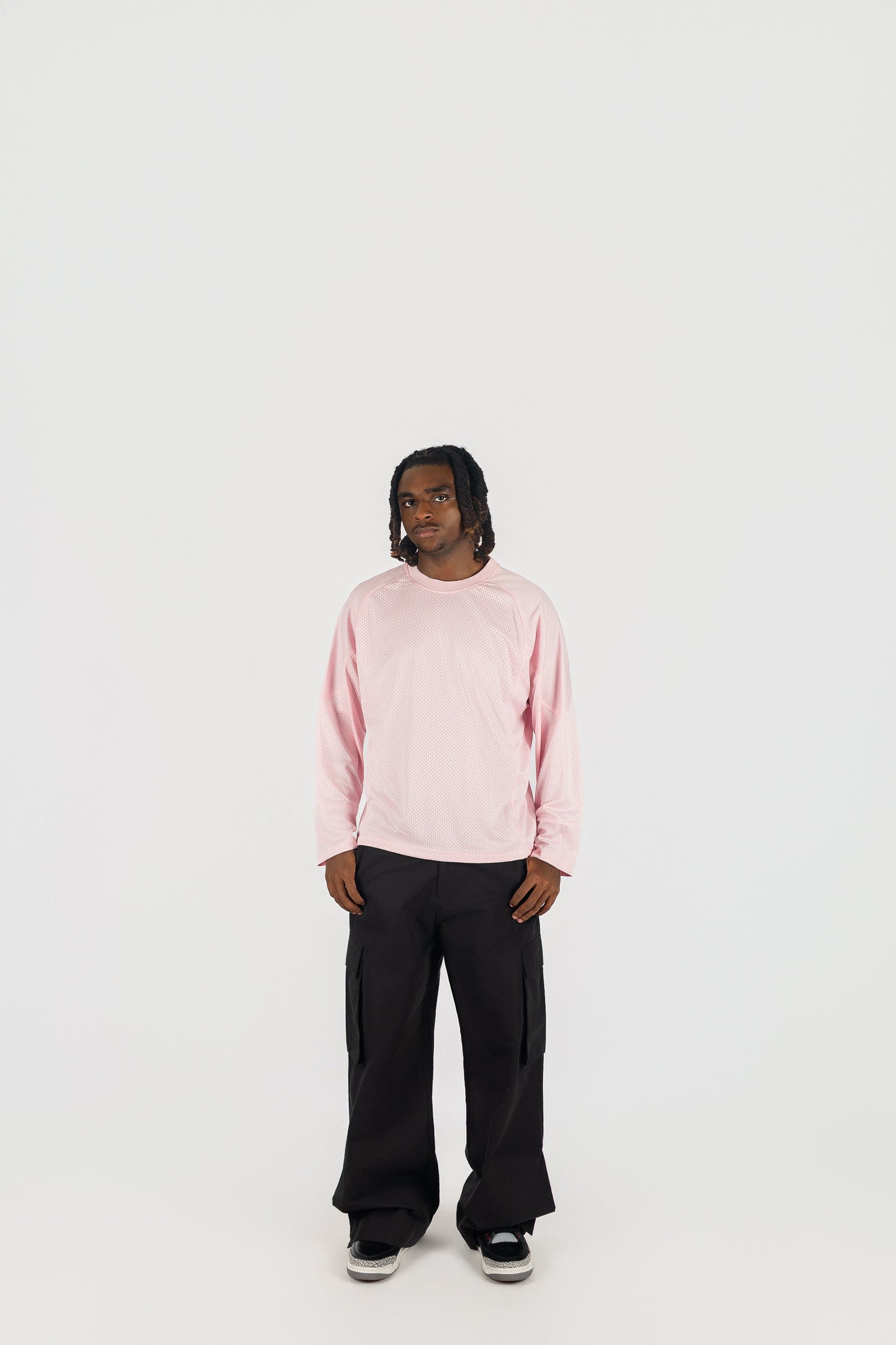 Mesh Football Long Sleeve Jersey