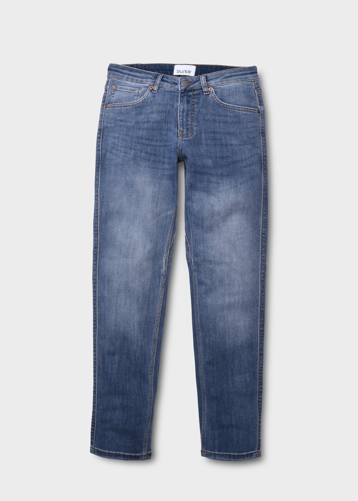 Performance Denim Girlfriend - Vintage Light Stone