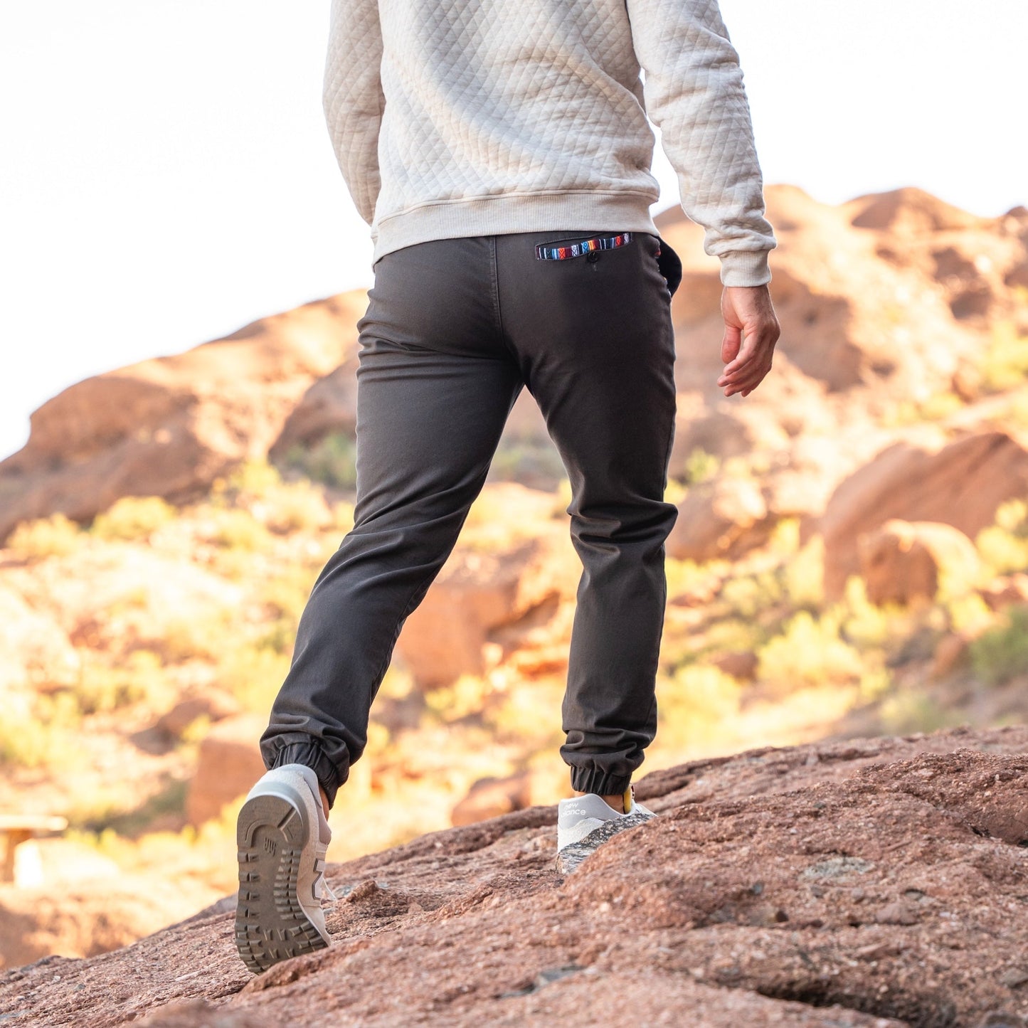 Rambler Jogger (Casual Stretch) - Charcoal