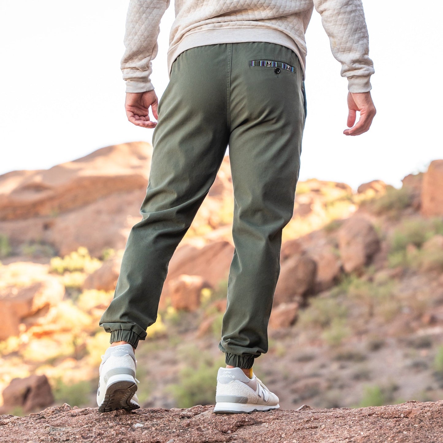 Rambler Jogger (Casual Stretch) - Olive
