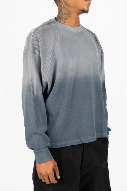 Sun-Dried Baby Waffle Knit Long Sleeve